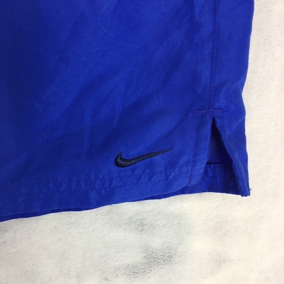 Nike Board Shorts Mens Large 30W Royal Blue Lined Swim Trunks - Picture 5 of 7